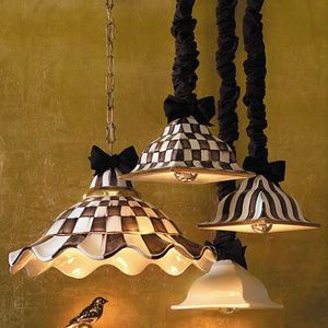 Mackenzie Childs Other - MACKENZIE CHILDS Courtly Check Fluted Light Mackenzie Childs Other - MACKENZIE CHILDS Courtly Check Fluted Light